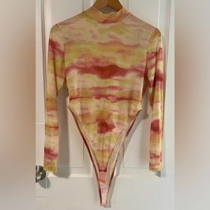 Tie Dye Mesh Bodysuit